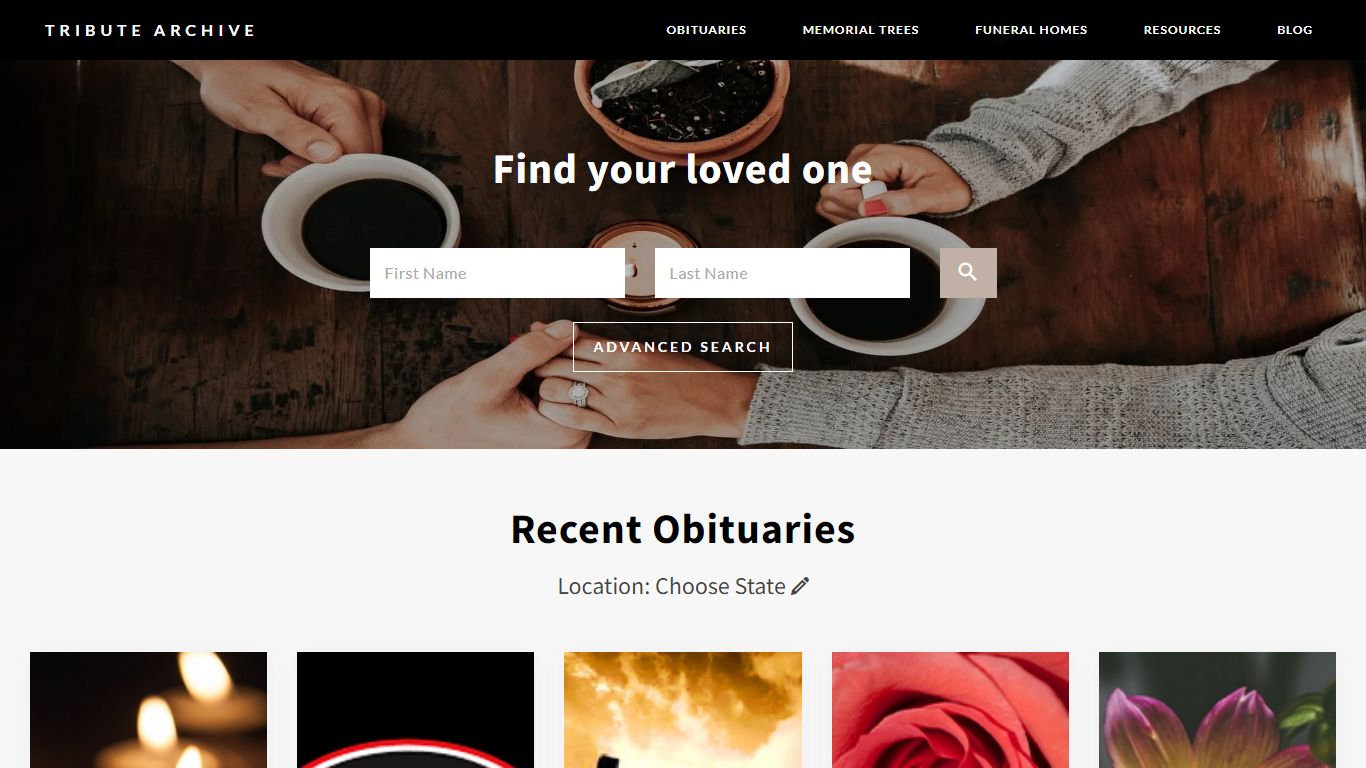 Tribute Archive | Where Obituaries Are Archived Forever